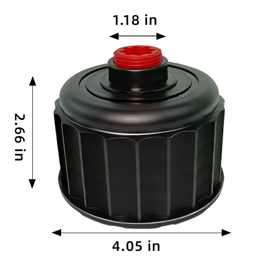 QIANQIAN racing fuel jug cap enabling quick pours and stable storage