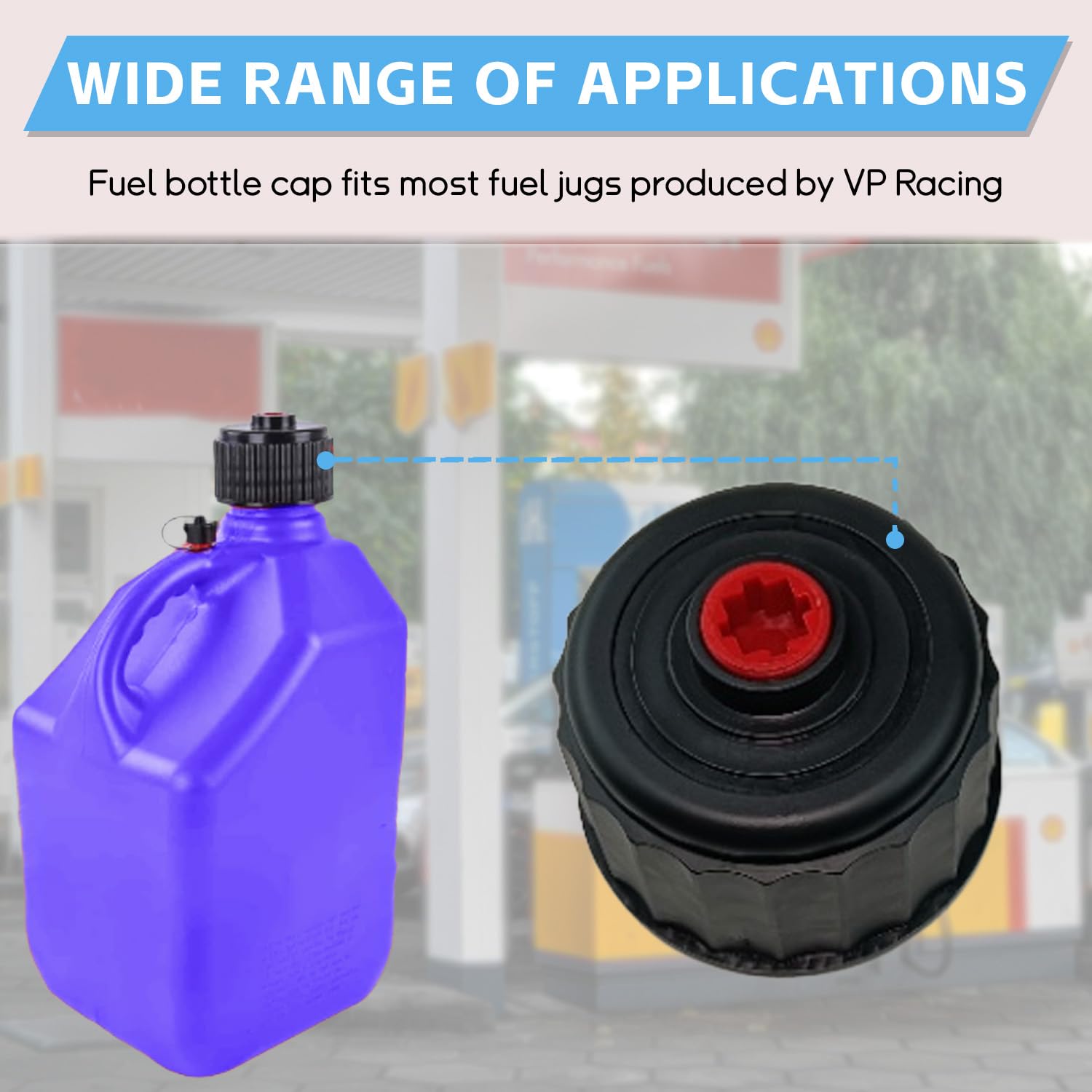 QIANQIAN tight-seal jug cap reduces leaks while pouring