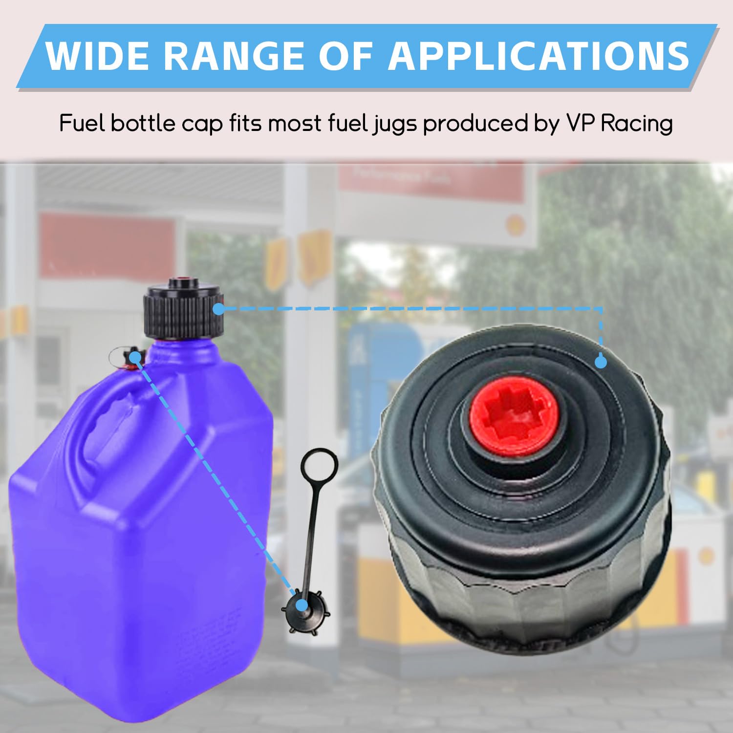 QIANQIAN transparent PVC monitor lets you check fuel status in real time.