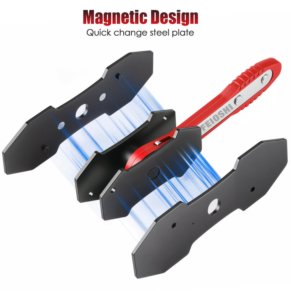 QIFEIOSHI 360-degree ratchet system in use for versatile calipers