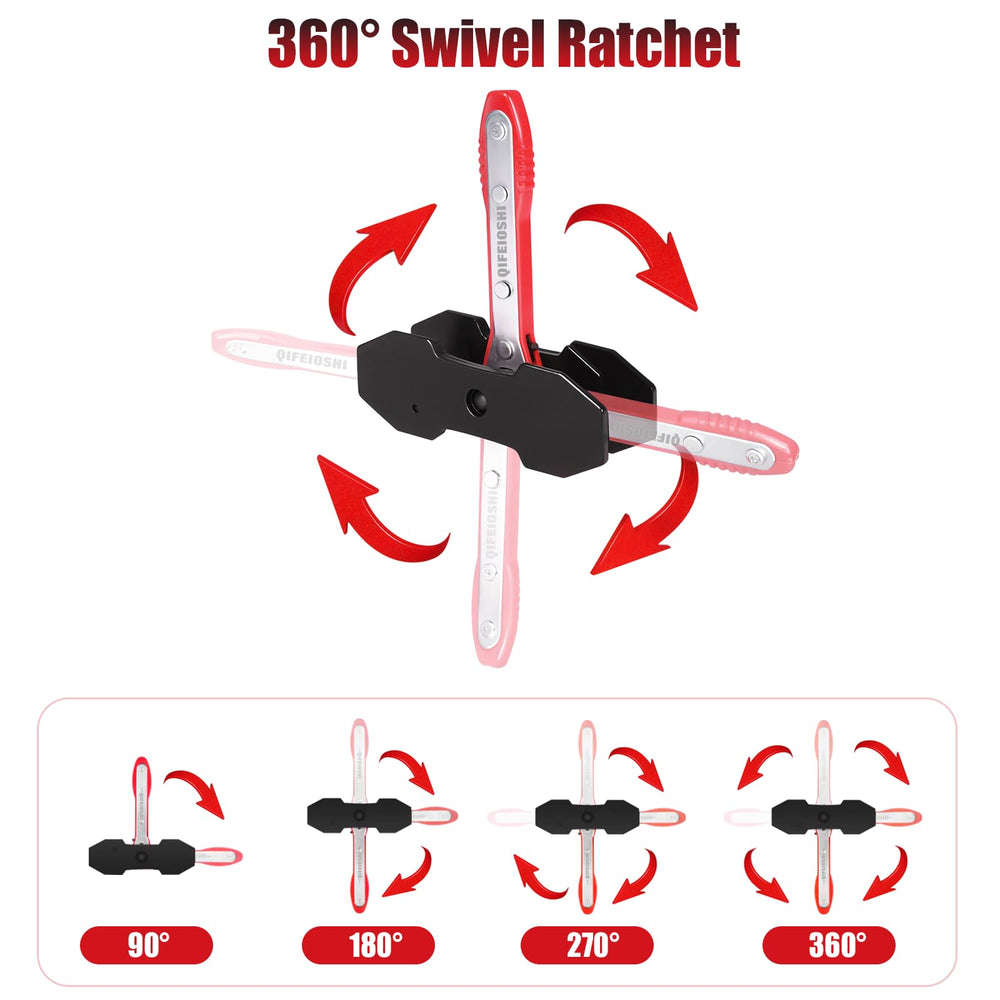 QIFEIOSHI ergonomic non-slip handle reduces effort during compression