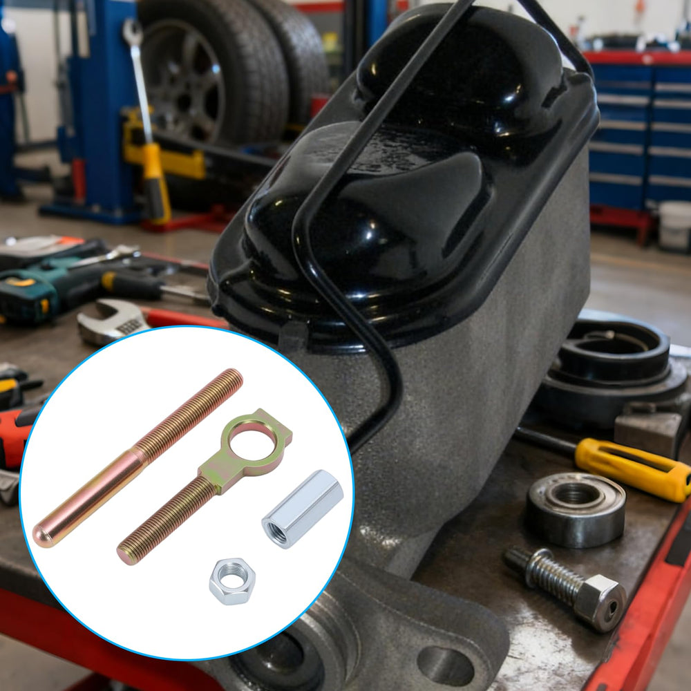 Qiilu durable metal construction push rod withstands high braking pressures.