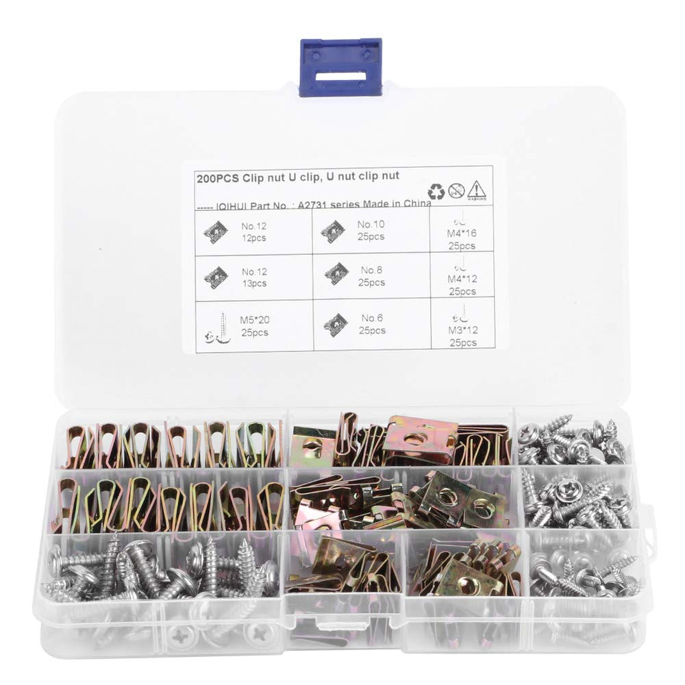 Qiilu license plate panel fasteners ensure tidy, secure mounting.