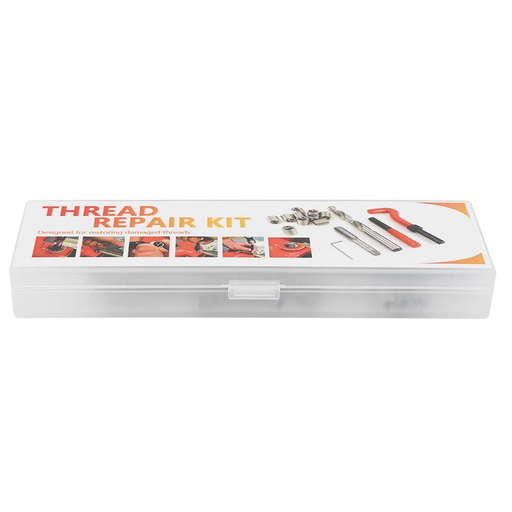 Qiilu M4 Helicoil kit wrench supports precise torque during insertion.
