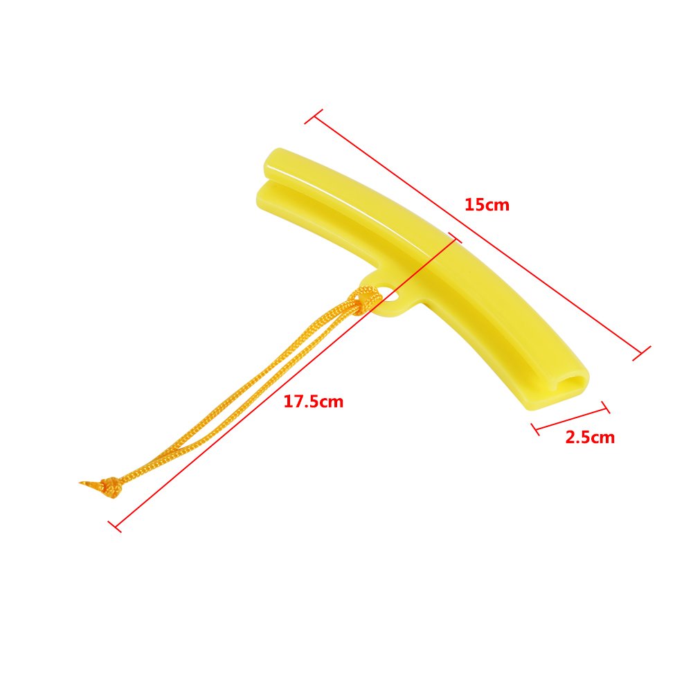Qiilu wheel rim protector soft polyurethane material in yellow.