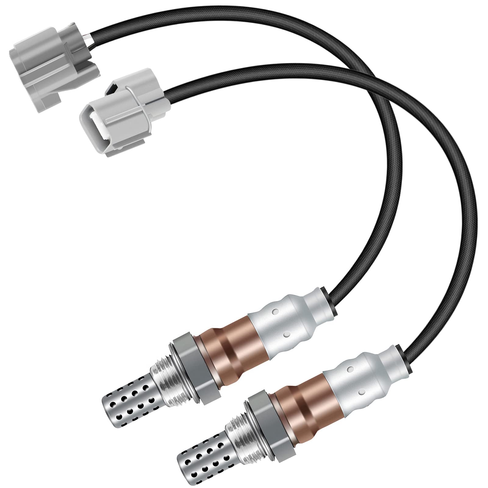 QIJIAUTO SG1861 oxygen sensor for Honda Civic, upstream view, potential fuel efficiency improvement.