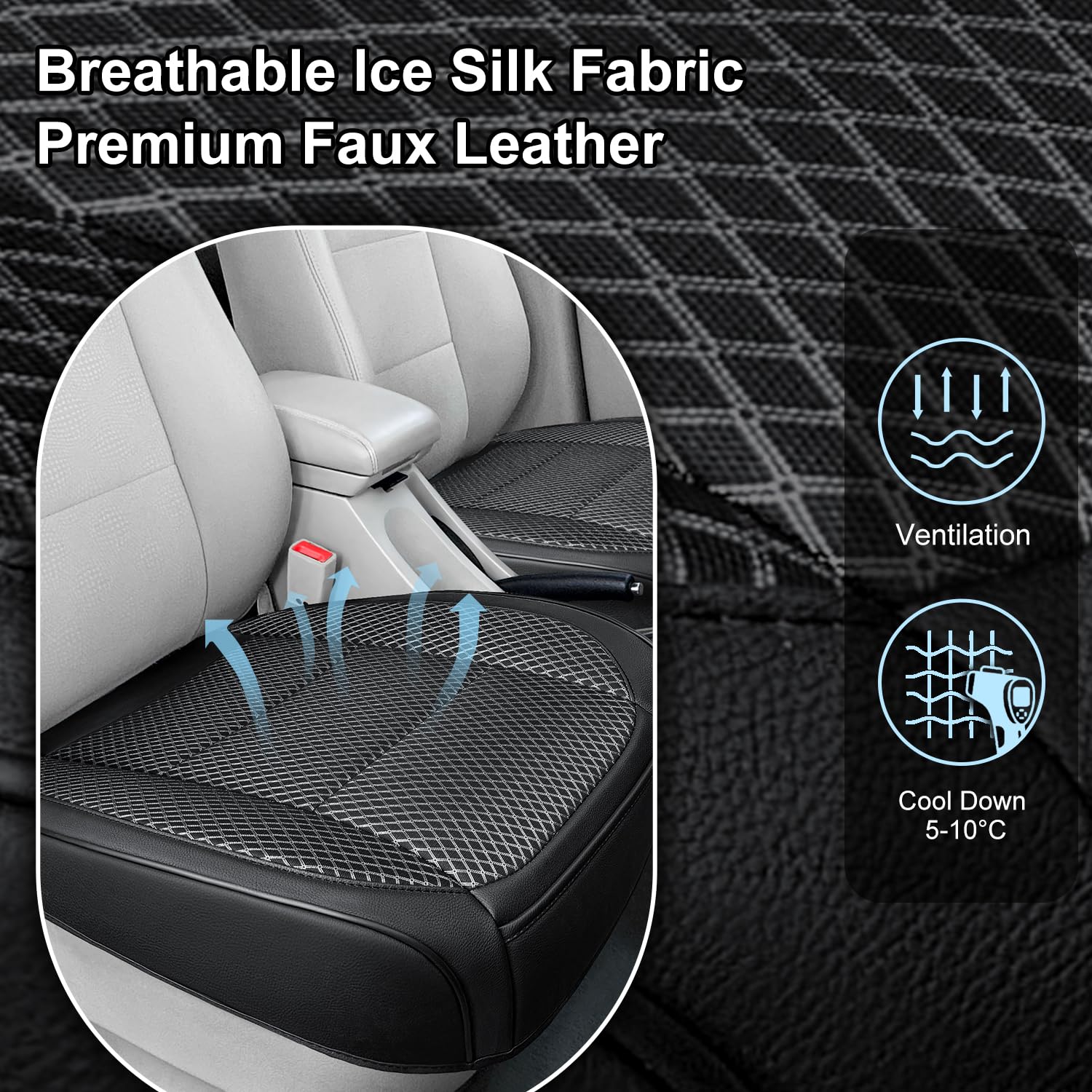 Qinlive wrap-around design protects sides and adds all-around comfort.