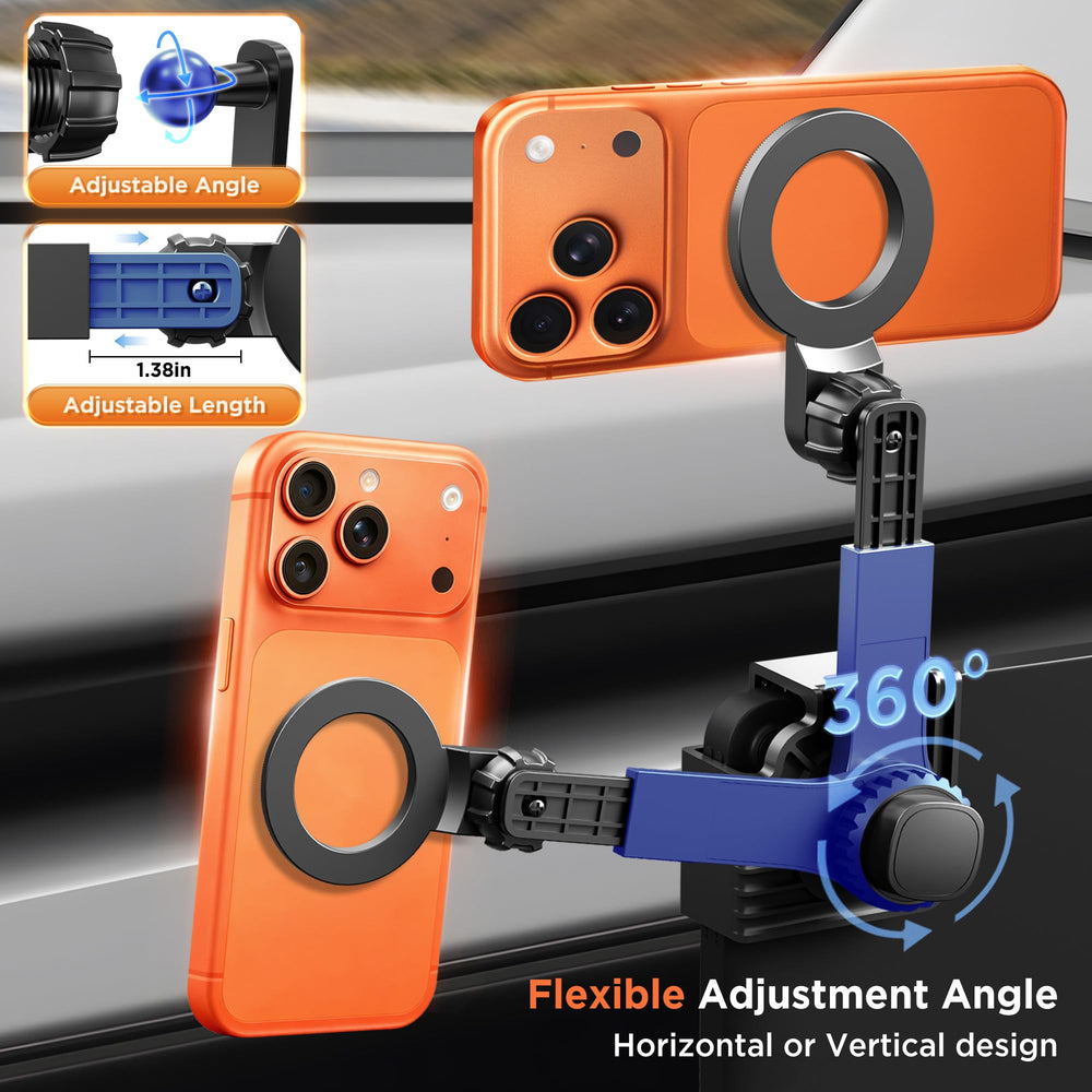 QINQINTU MagSafe design enables quick snaps for compatible iPhone models.