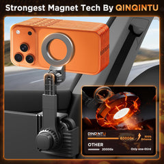QINQINTU Tesla mount delivers OEM-perfect fit for Model Y and Model 3 interiors.