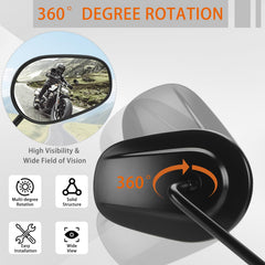 QIONGWEN aluminum housing mirror withstands weather