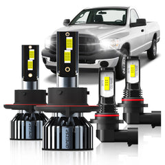 QIPEIZSP 9008/H13 headlight bulbs for Dodge Ram providing clearer night driving