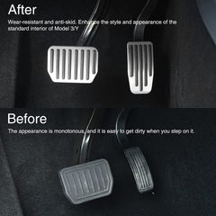 QIRUIMY aluminum pedal covers deliver a sturdy, premium feel and long-lasting durability.