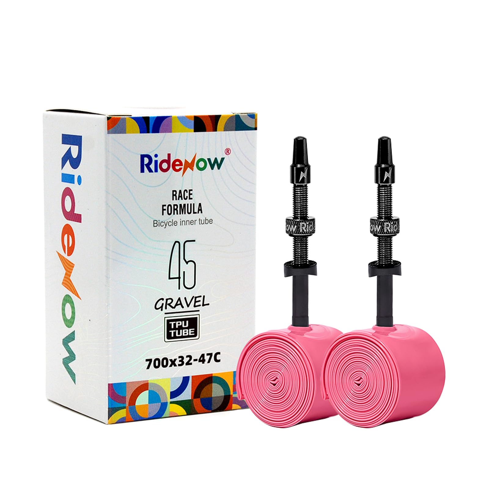 QITUEX Ridenow TPU inner tube with 45mm valve for gravel riding reliability