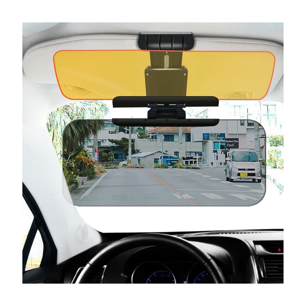 Qiyue car sun visor extender blocks day glare improving driving comfort