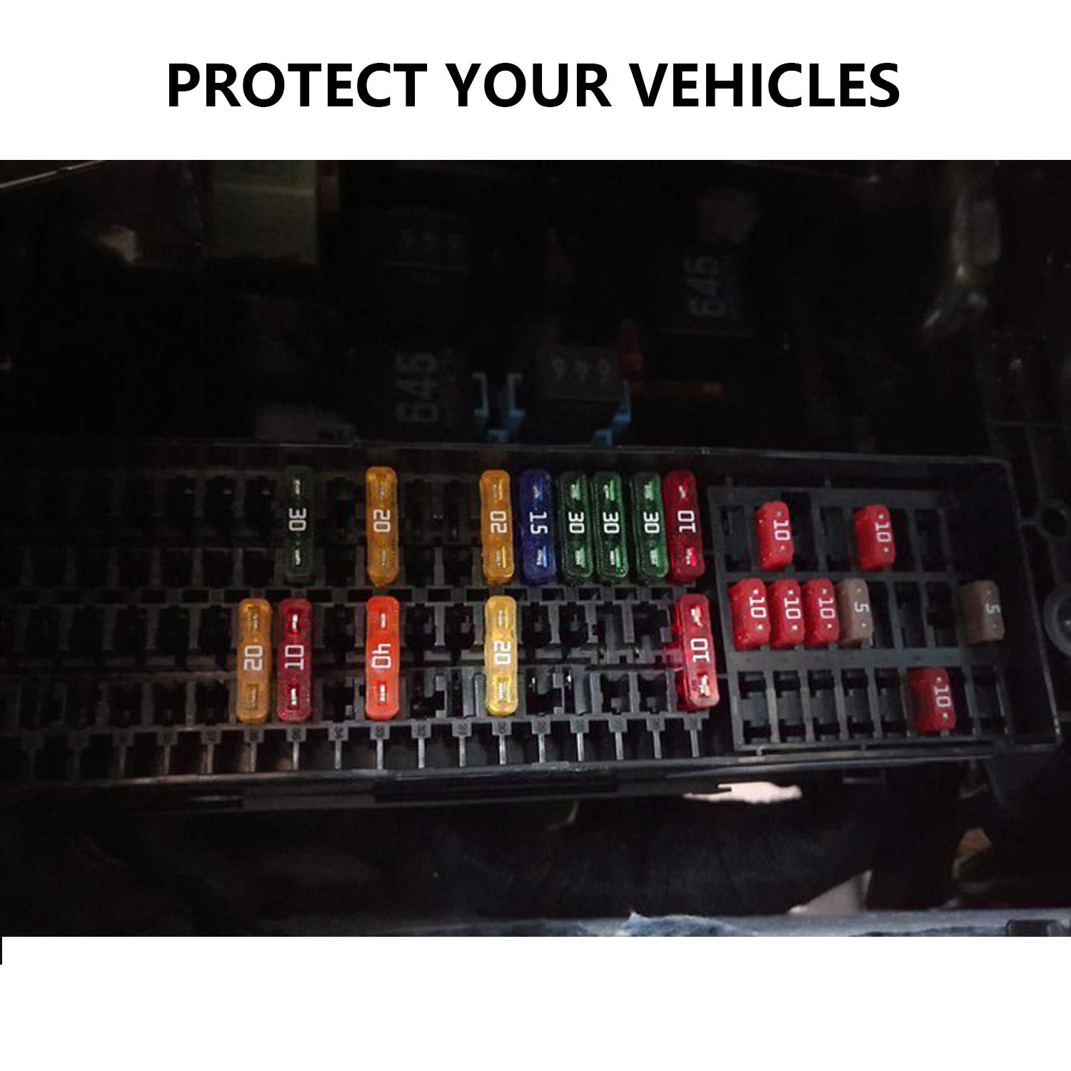 Qizpcer fuse pullers included for easy removal