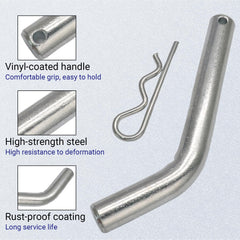 Qjaiune alloy steel pin delivers rust resistance for harsh weather