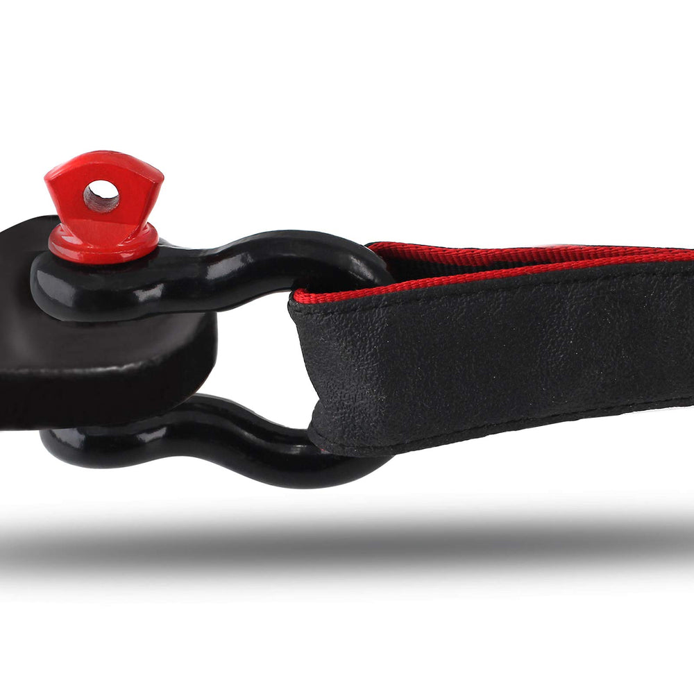Qjaiune D shackle suitable for jeep and ATV recovery tasks