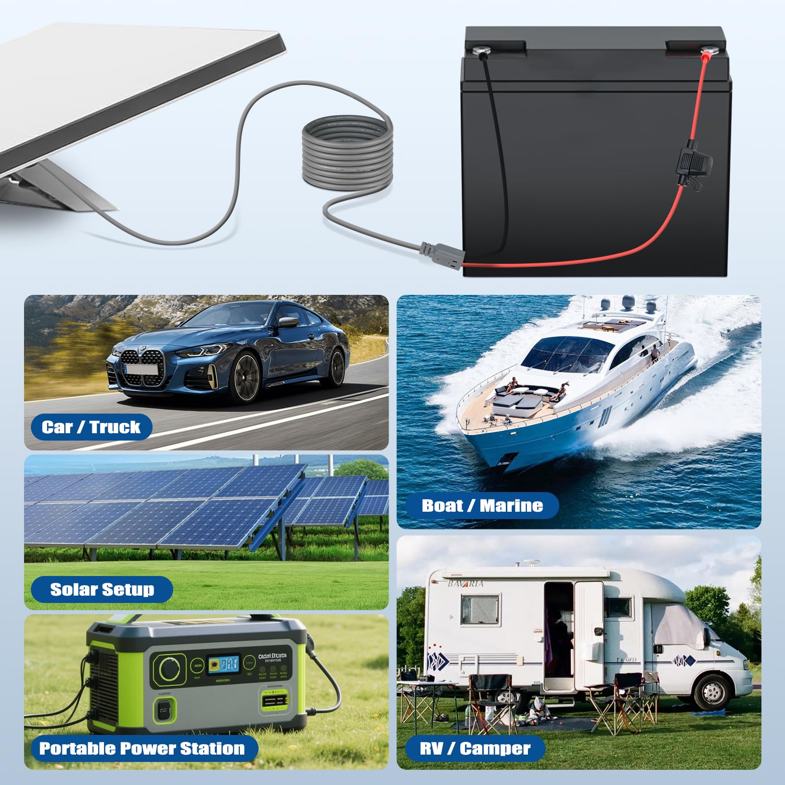 QKJCE Starlink Mini compatible with solar generators for off-grid setups.