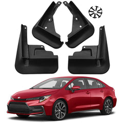 QKUDNGHY Corolla front mudguard left protects bumper from debris.