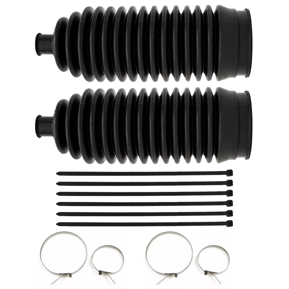 QKYS thickened silicone inner tie rod boot kit packaging highlights durability and ready-to-use protection.