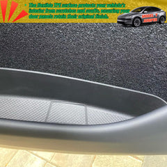 Qlhshop door pocket liner closeup shows durable TPE material and fit.