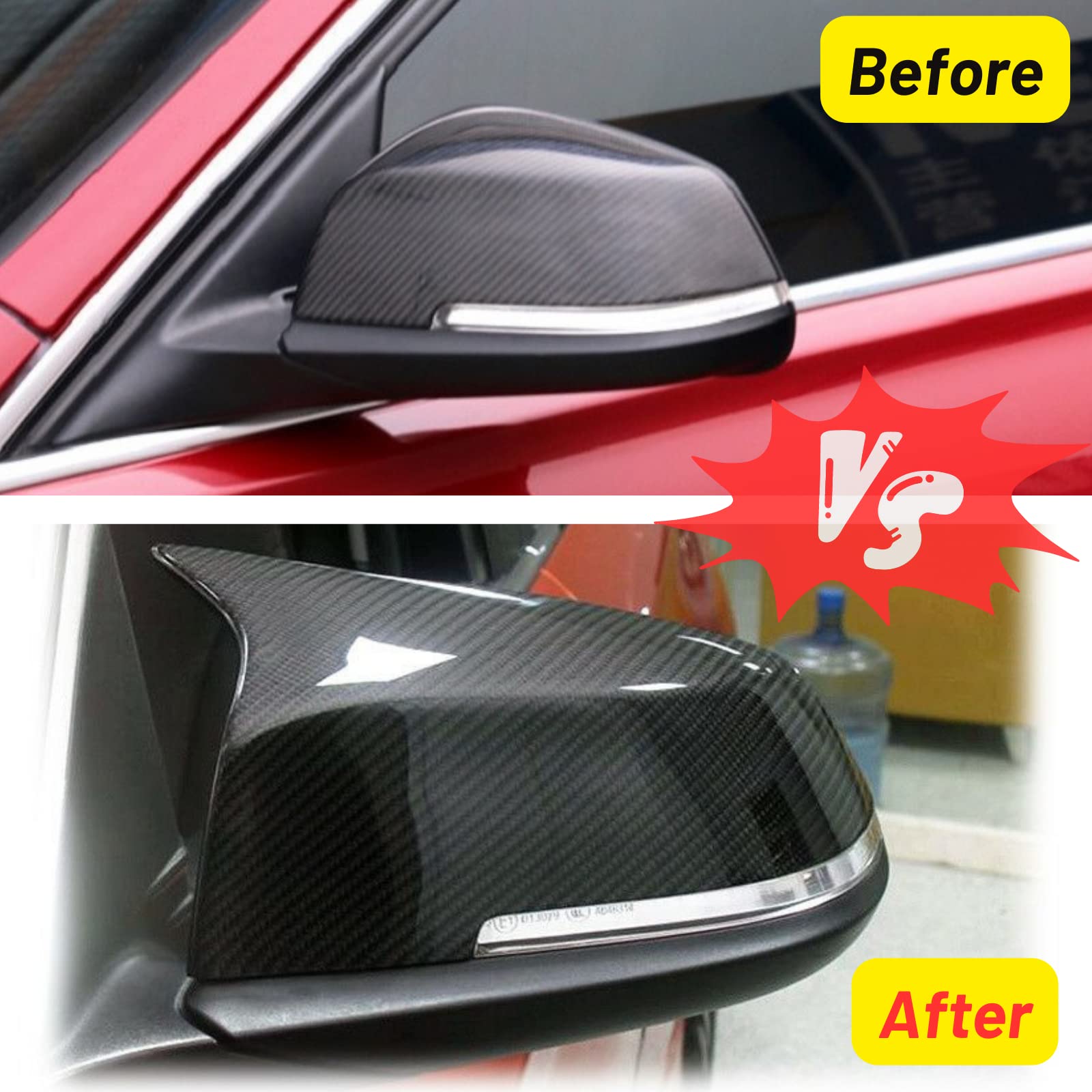 QLHShop mirror cap install tool included for easier fitting.