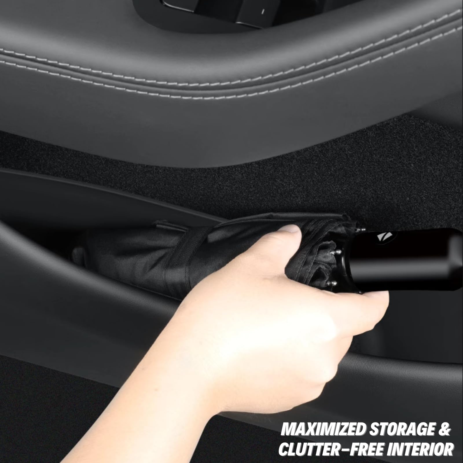Qlhshop noise dampening liner reduces rattle from loose items in doors.