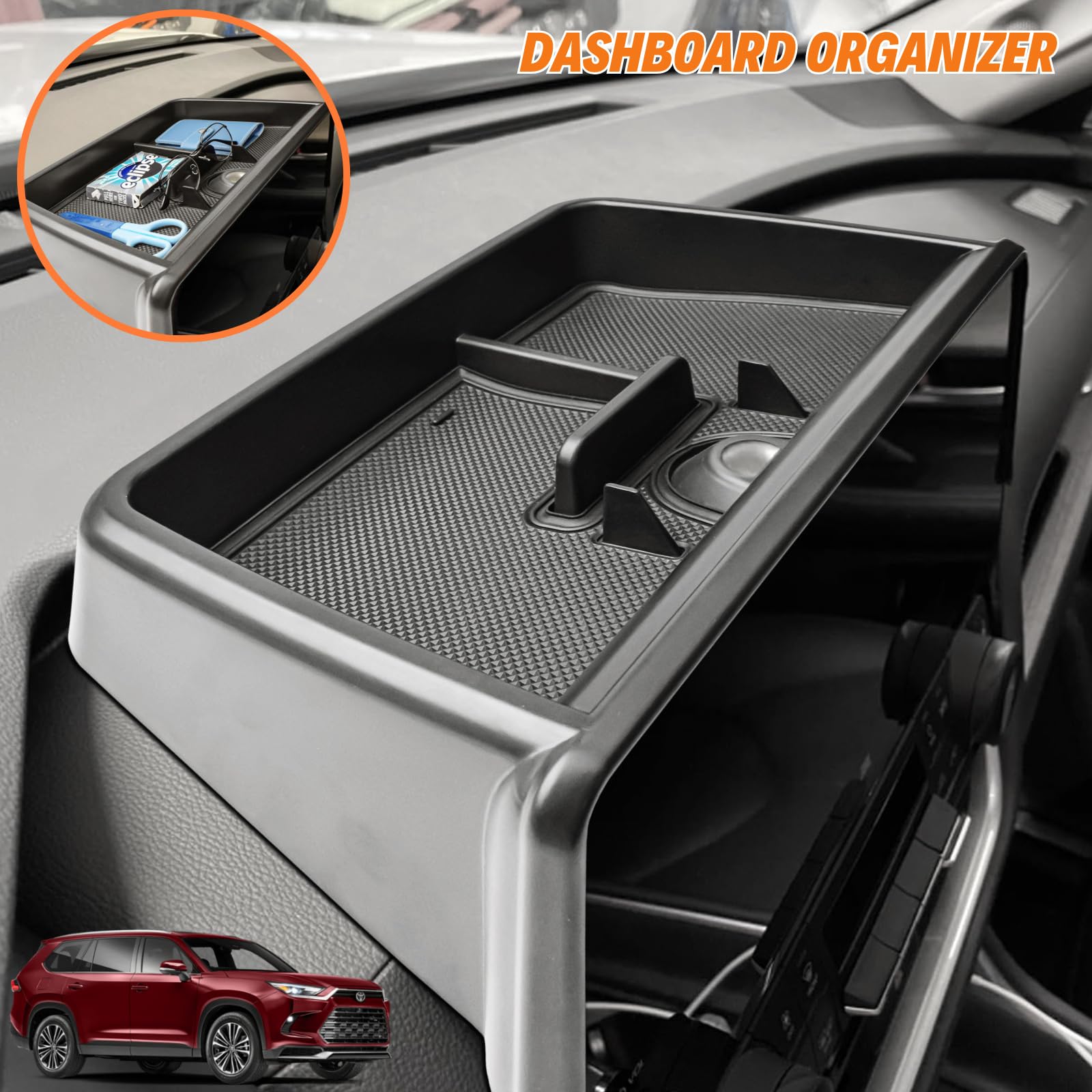 Qlhshop wireless charging mat keeps devices powered while reducing cable clutter during commutes.