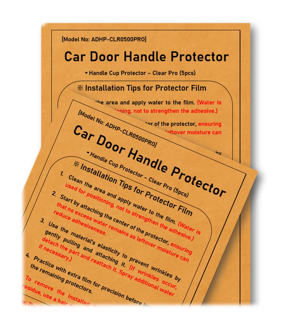 QLim 3M Pro Series protects the central door handle area for daily use.