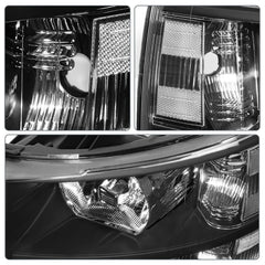 QLLUYTR Chevy Silverado 2500-3500 front headlamp delivers steady output for heavy-duty use.
