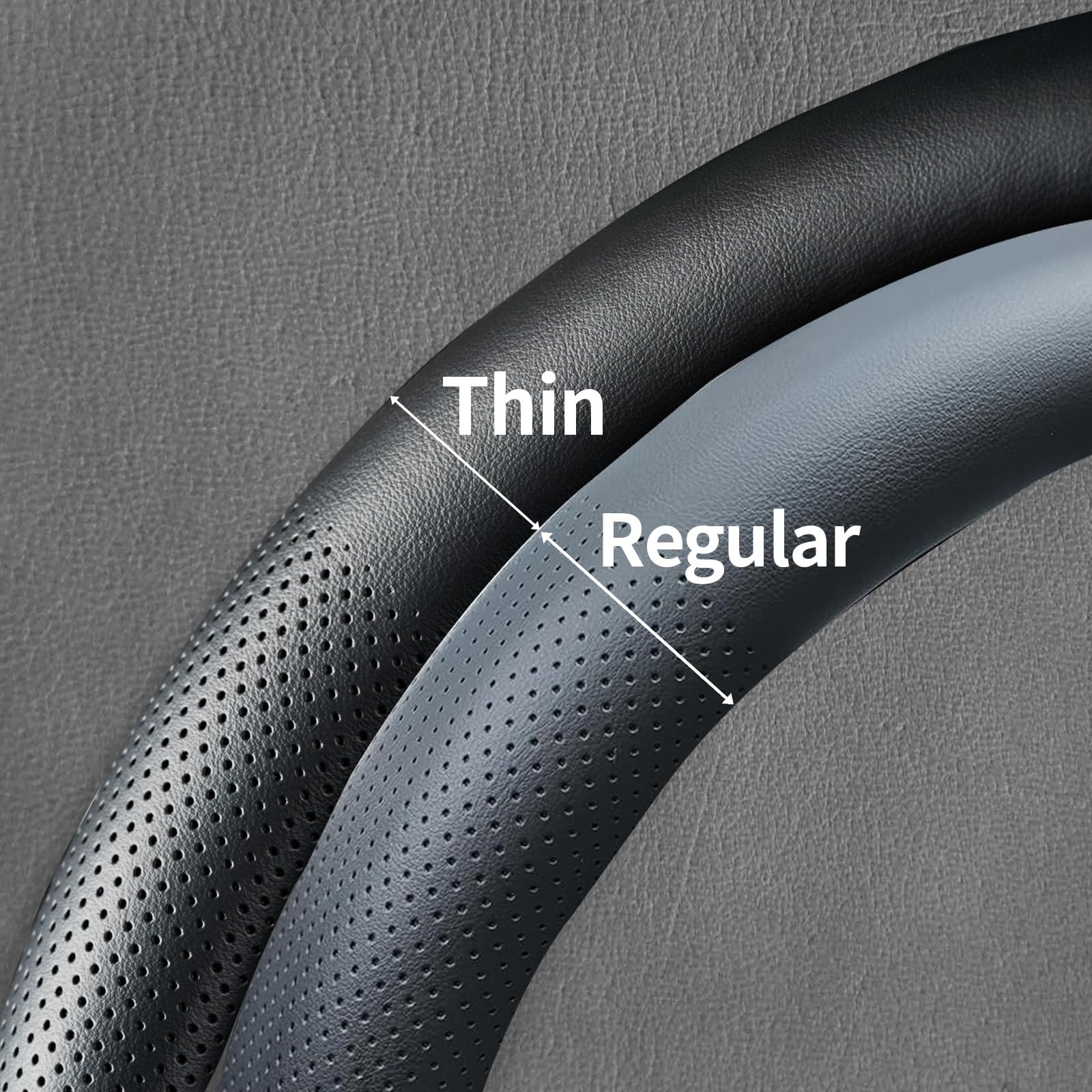QLLUYTR steering wheel cover delivers long-term interior upgrade for Honda cabins.