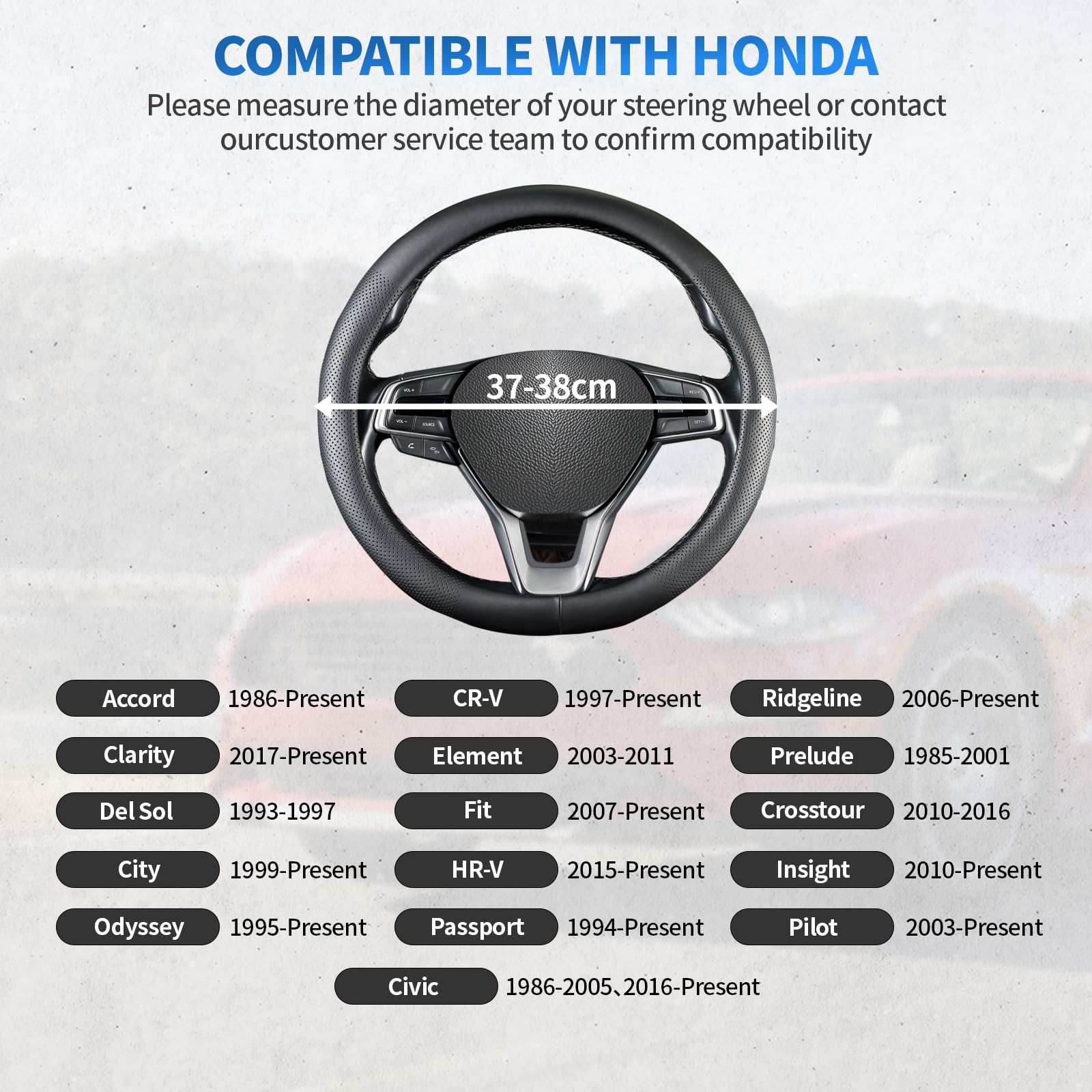 Cover shields steering wheel from sun damage and dirt while maintaining appearance.
