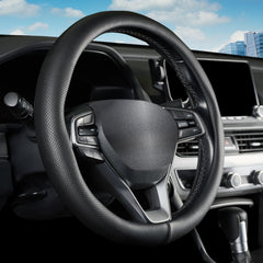 Soft microfiber leather outer with comfortable touch for Honda steering wheels.