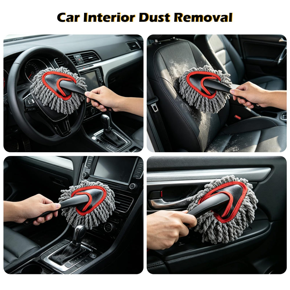 QLTUDN dash vent cleaning brush accessing interior vents safely