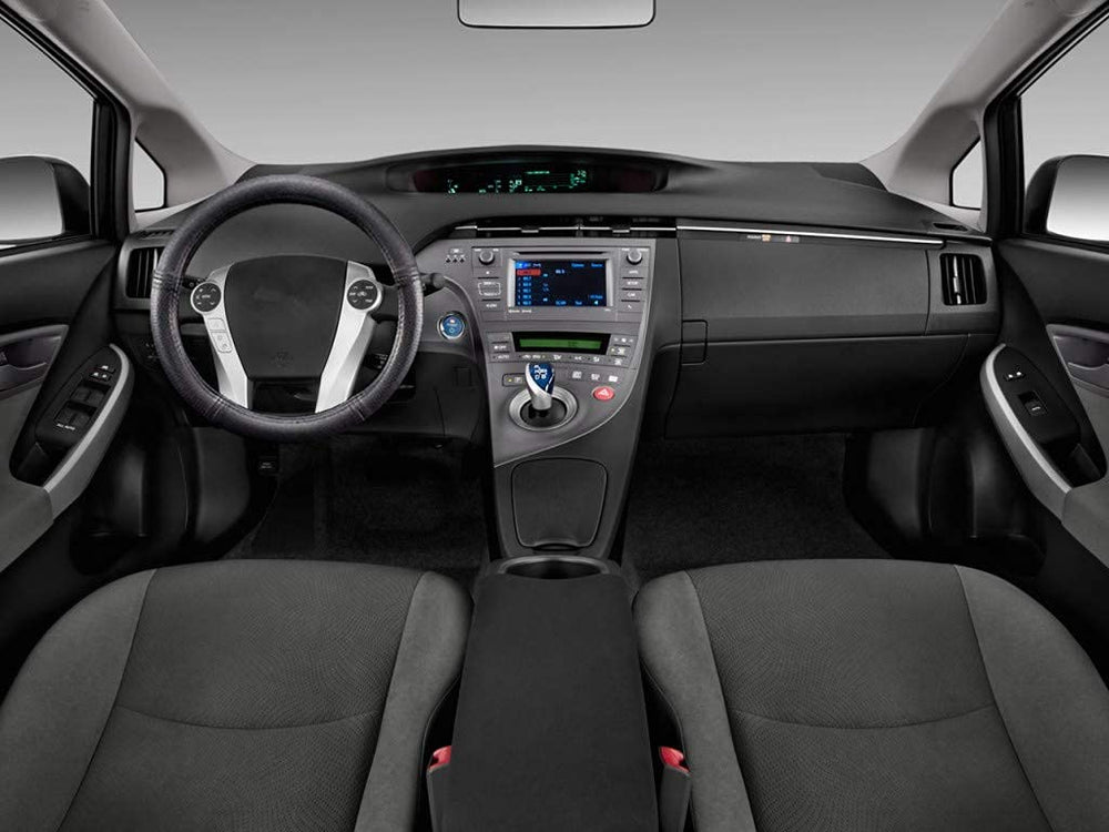Qmety perforated leather wheel cover enhances grip and airflow for comfortable driving.