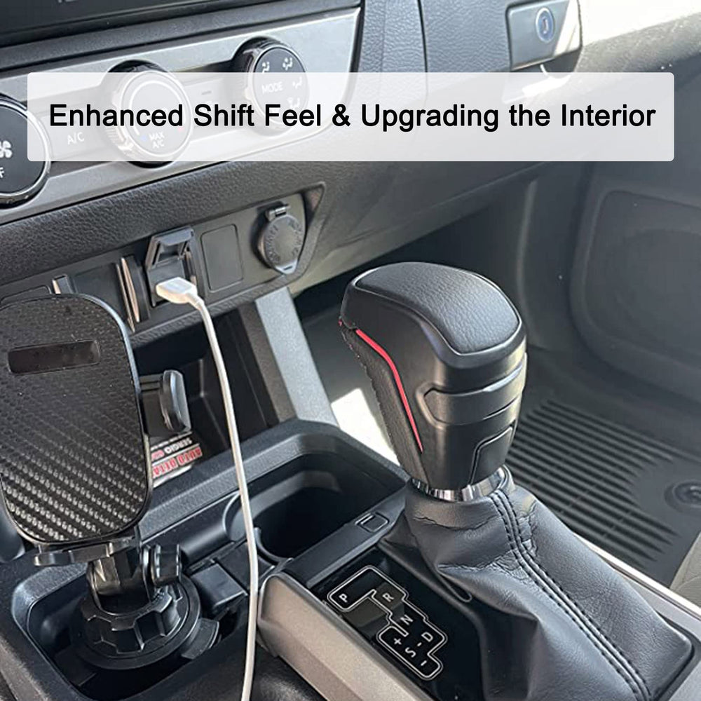 Qnbes easy-install shift knob requires no tools for quick replacement