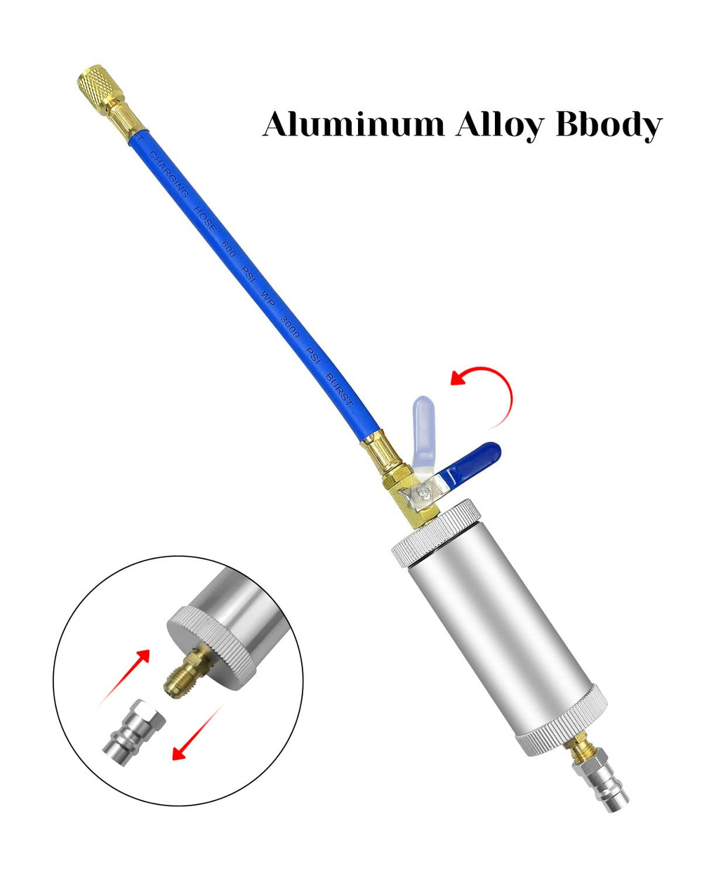 Qnbes snap quick coupler for rapid connections during service