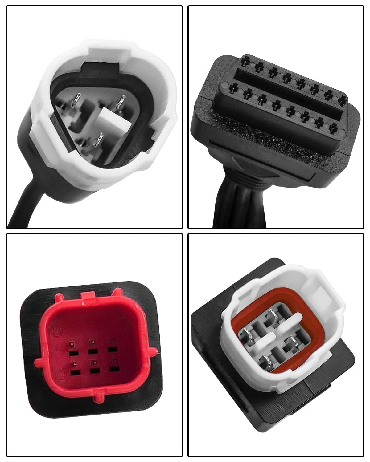 QNHEAY packaging and included cable suggesting complete diagnostic kit.