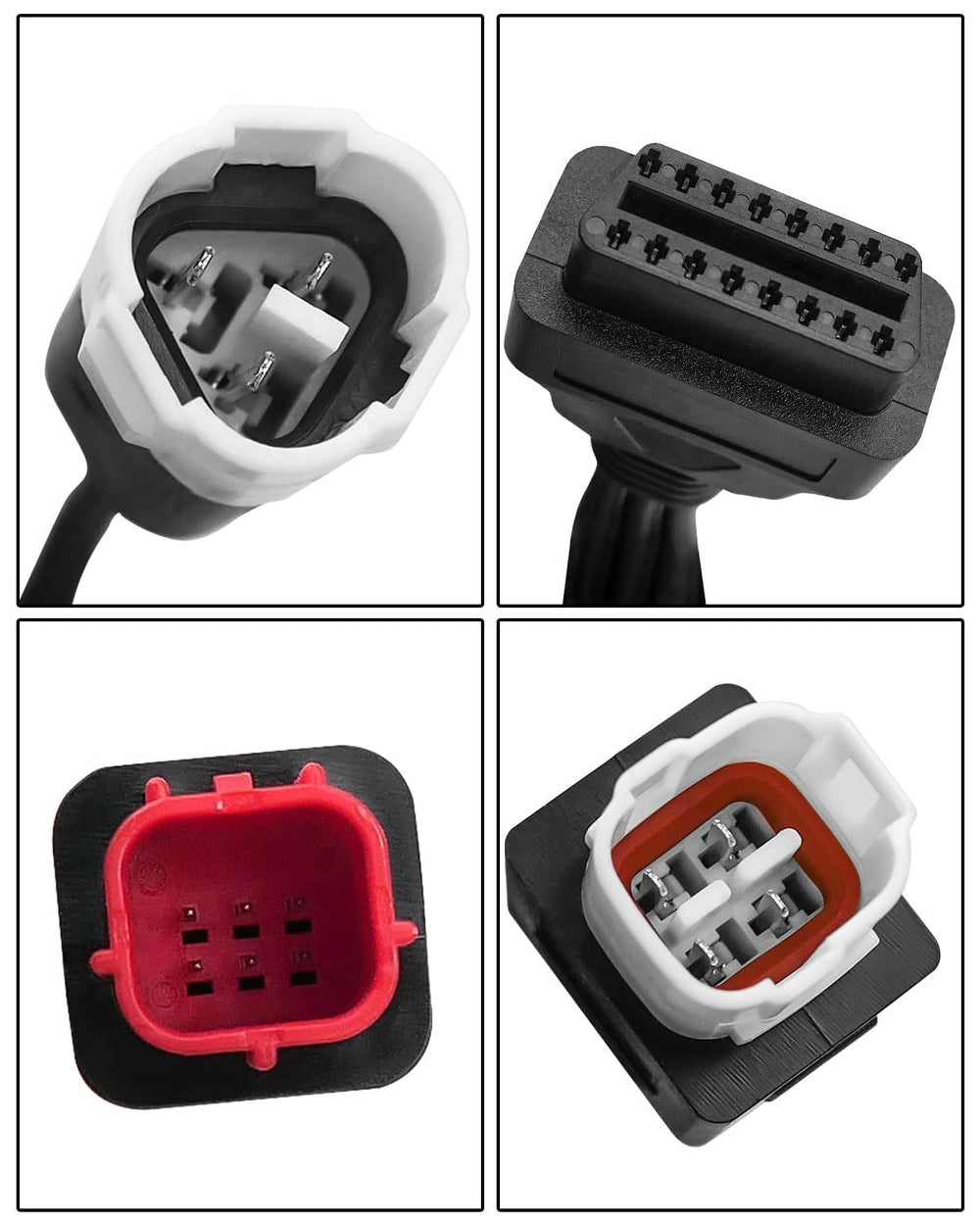 QNHEAY packaging and included cable suggesting complete diagnostic kit.