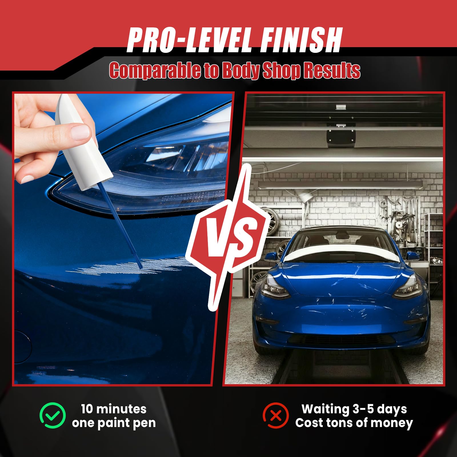 Qnofuit fast-drying Deep Blue PPSB paint dries in about 10 minutes