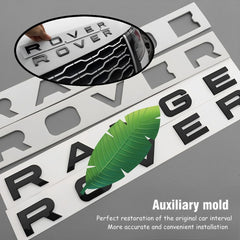 QOMAGO ABS material badge with strong adhesion resists weather and sun exposure.