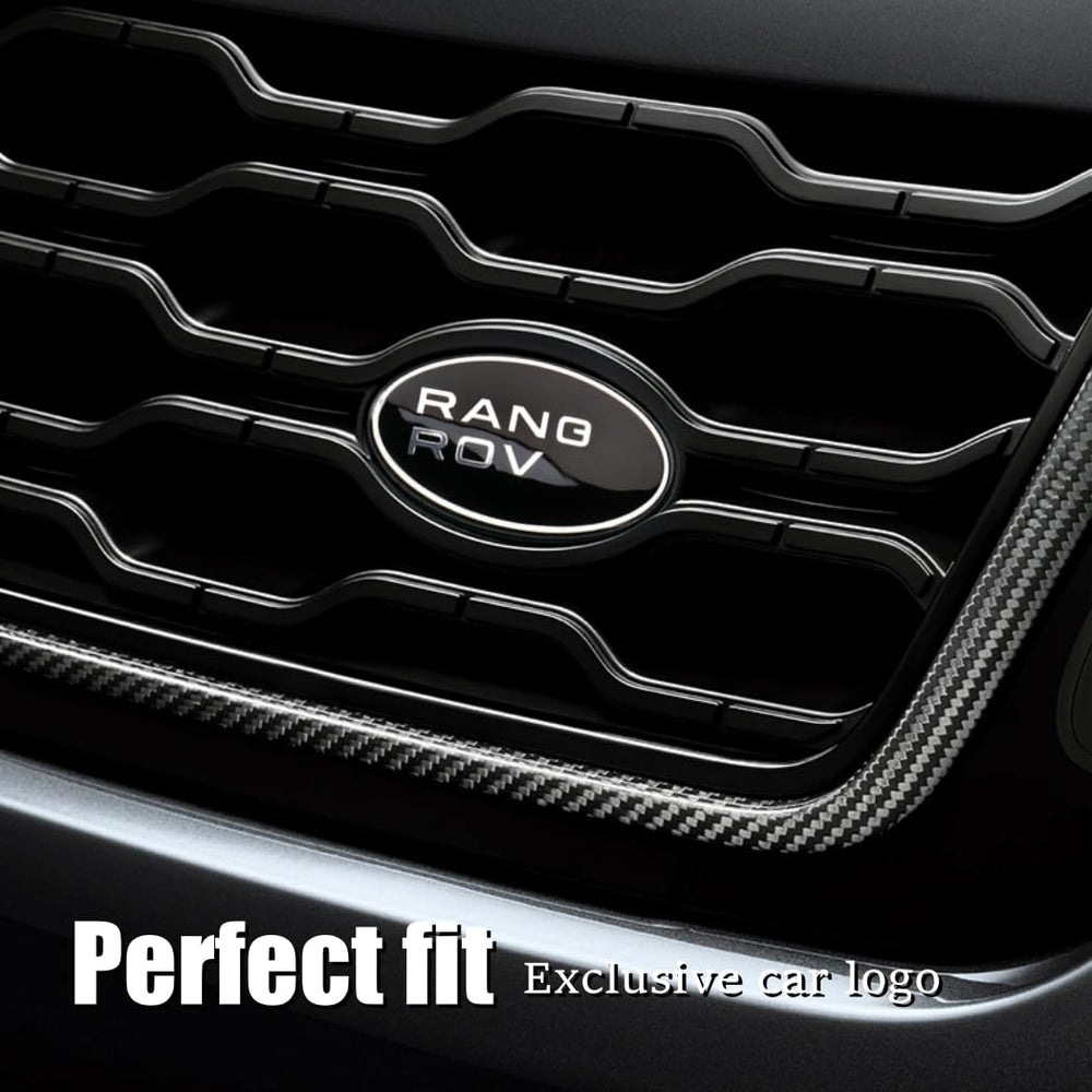 QOMAGO badge base included for secure mounting on Range Rover
