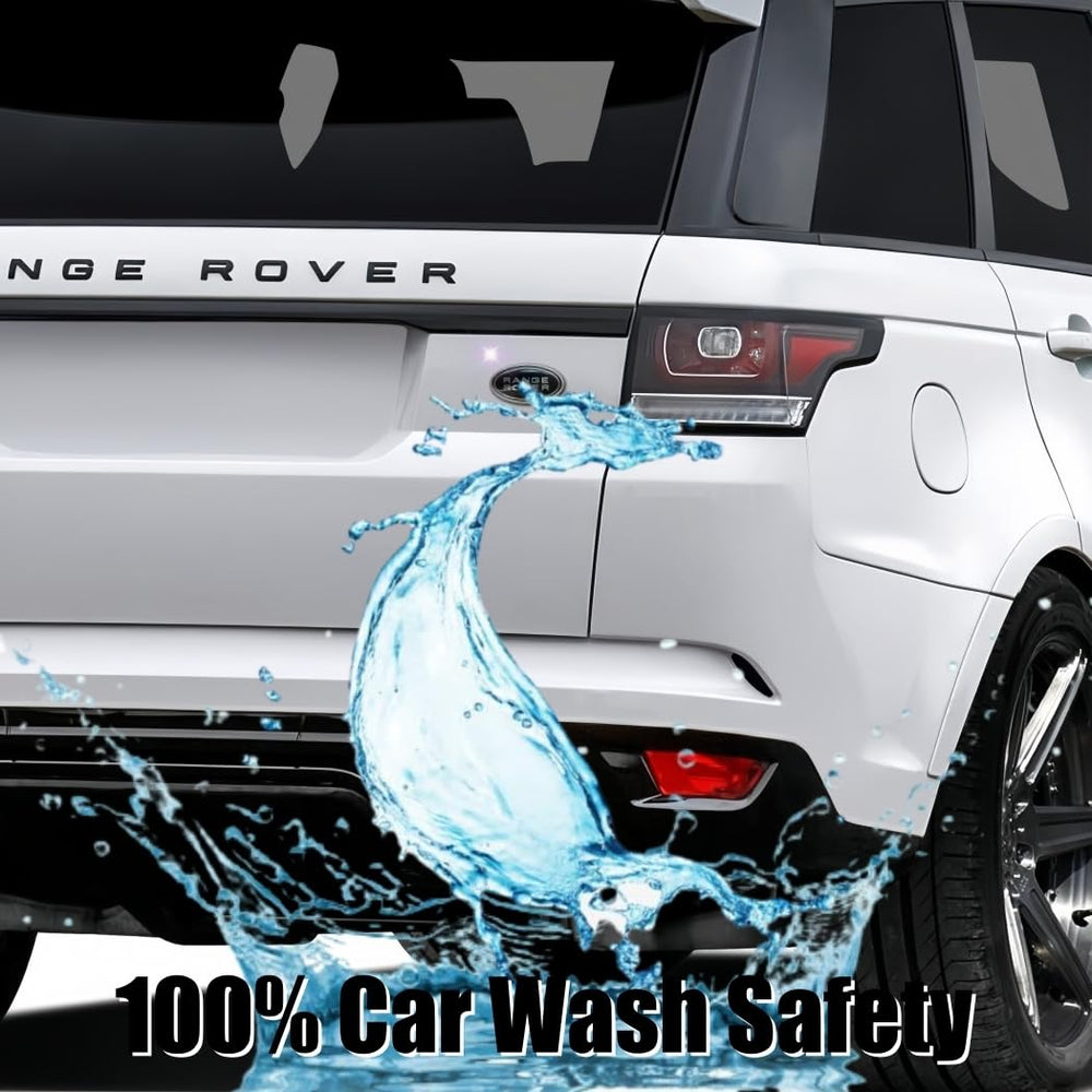 QOMAGO gloss finish emblem reflecting light for premium look