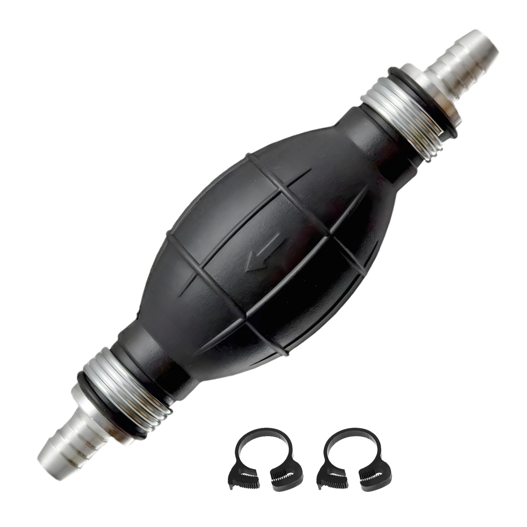 Qonsy low-pressure priming setup ideal for outboards and small engines.