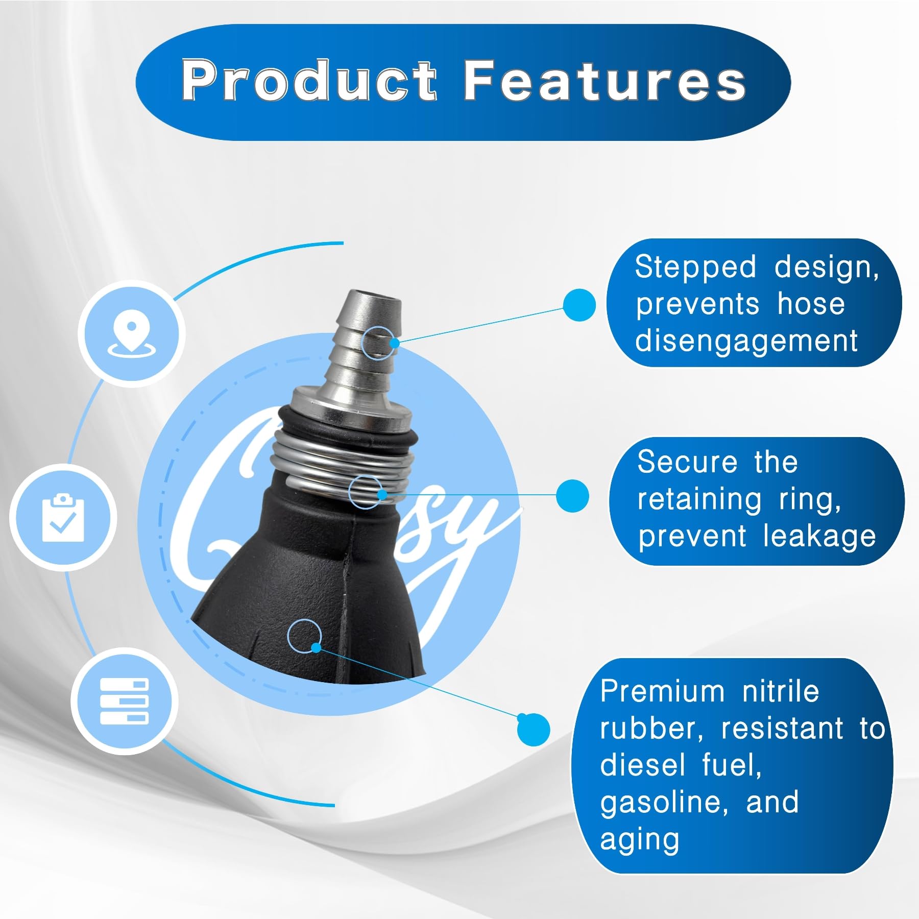 Qonsy marine and RV fuel transfer use demonstrates versatile low-pressure priming.
