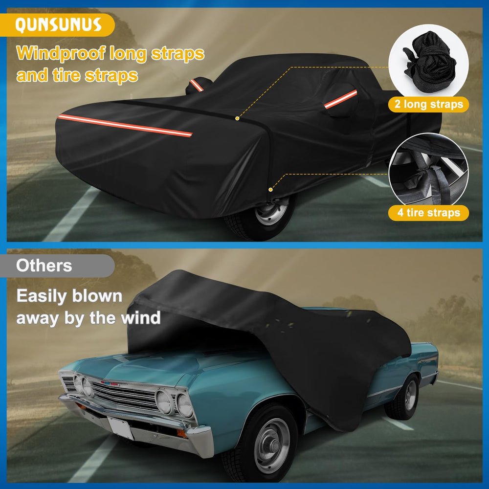 QUNSUNUS El Camino reflective strips improve night visibility for safety