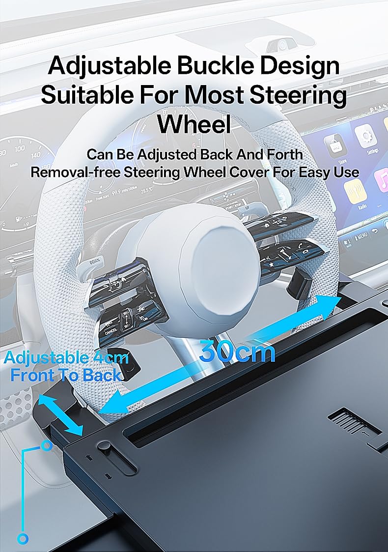 QRabbit rotatable hook stabilization keeps tray steady
