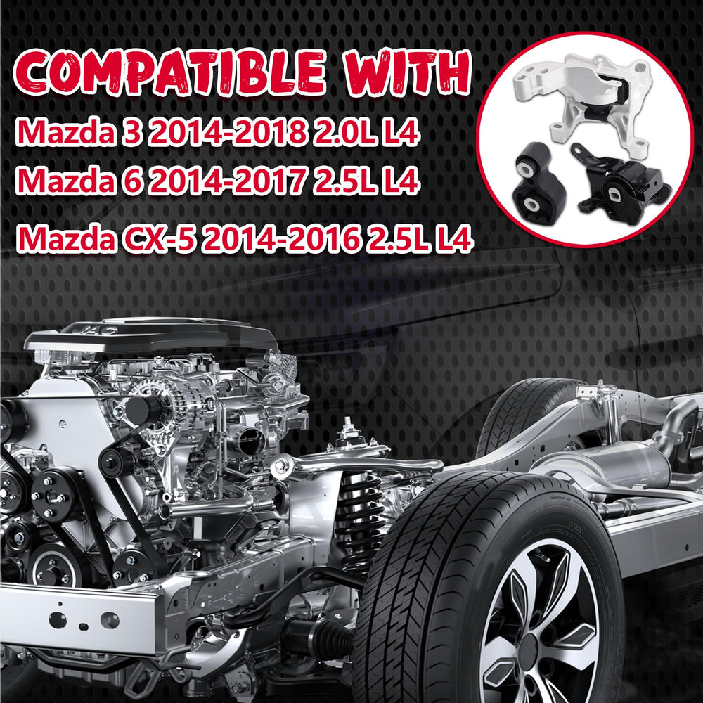 QRYIPPDM compatibility chart confirms fit for Mazda 3/6/CX-5