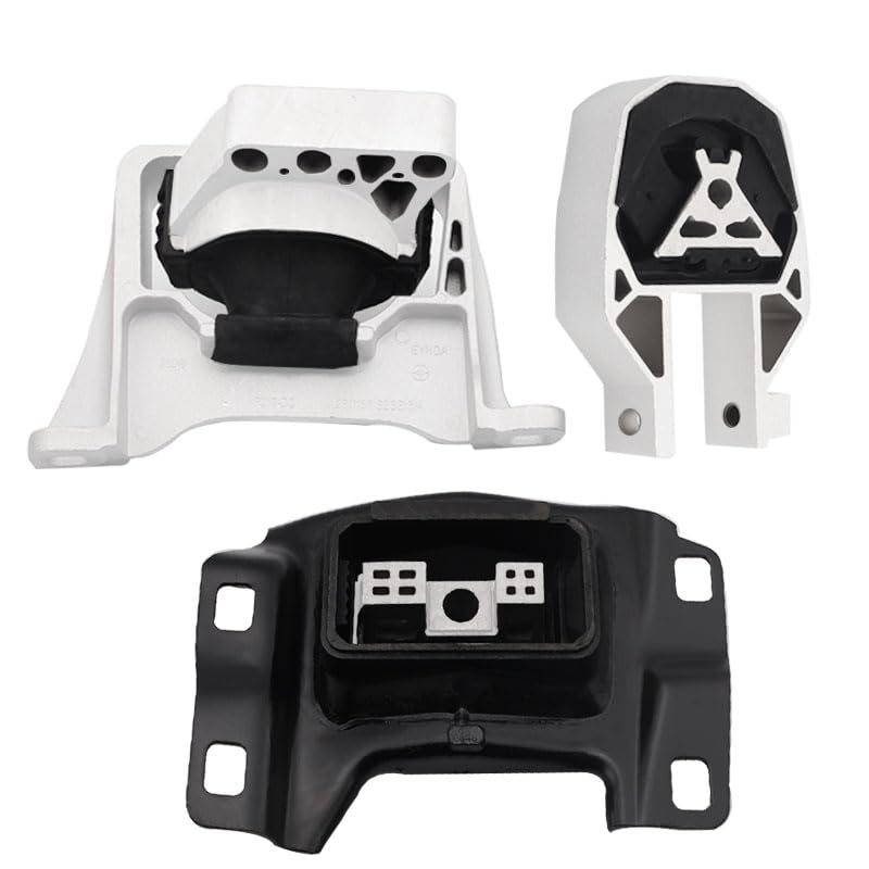 QRYIPPDM engine mount front view improves stability and minimizes vibrations.