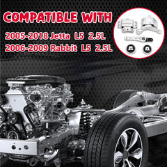 QRYIPPDM rear upper engine mount supports engine alignment under load in Jetta